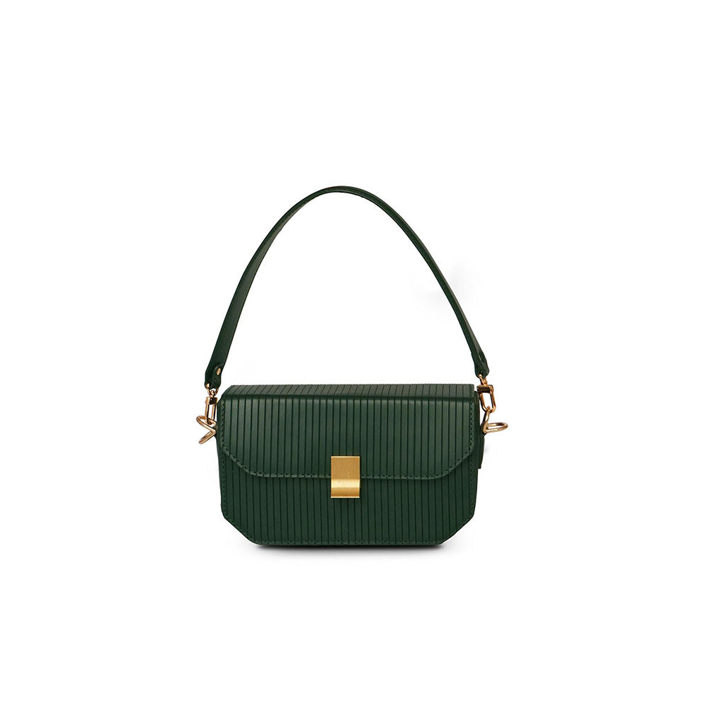 Nappa Dori Harlow Shoulder Bag - Green