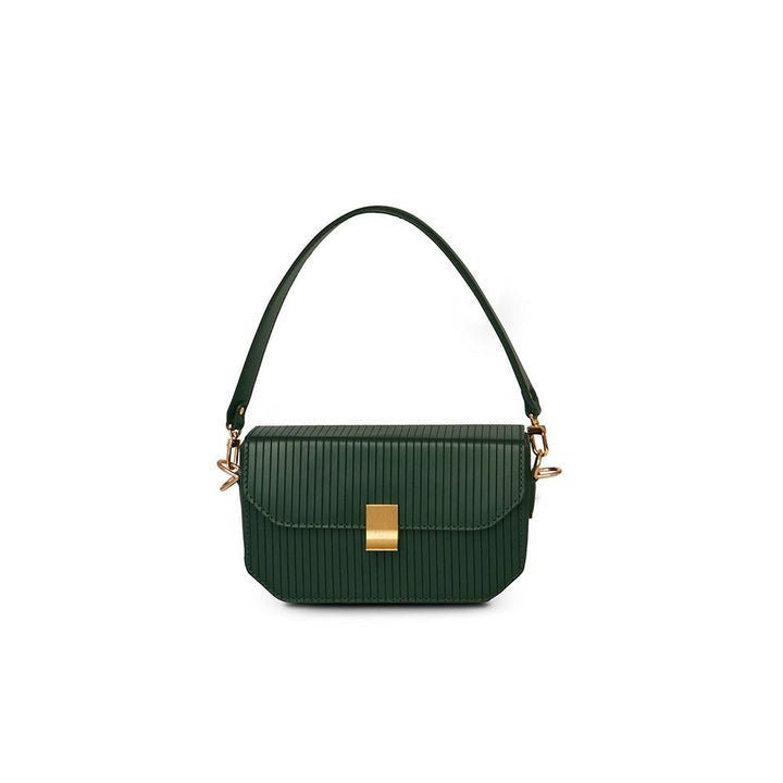 Nappa Dori Harlow Shoulder Bag - Green