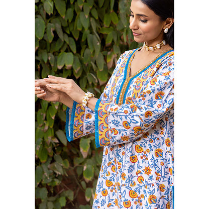 Naseebo Sunshine Symphony Kurta With Pant