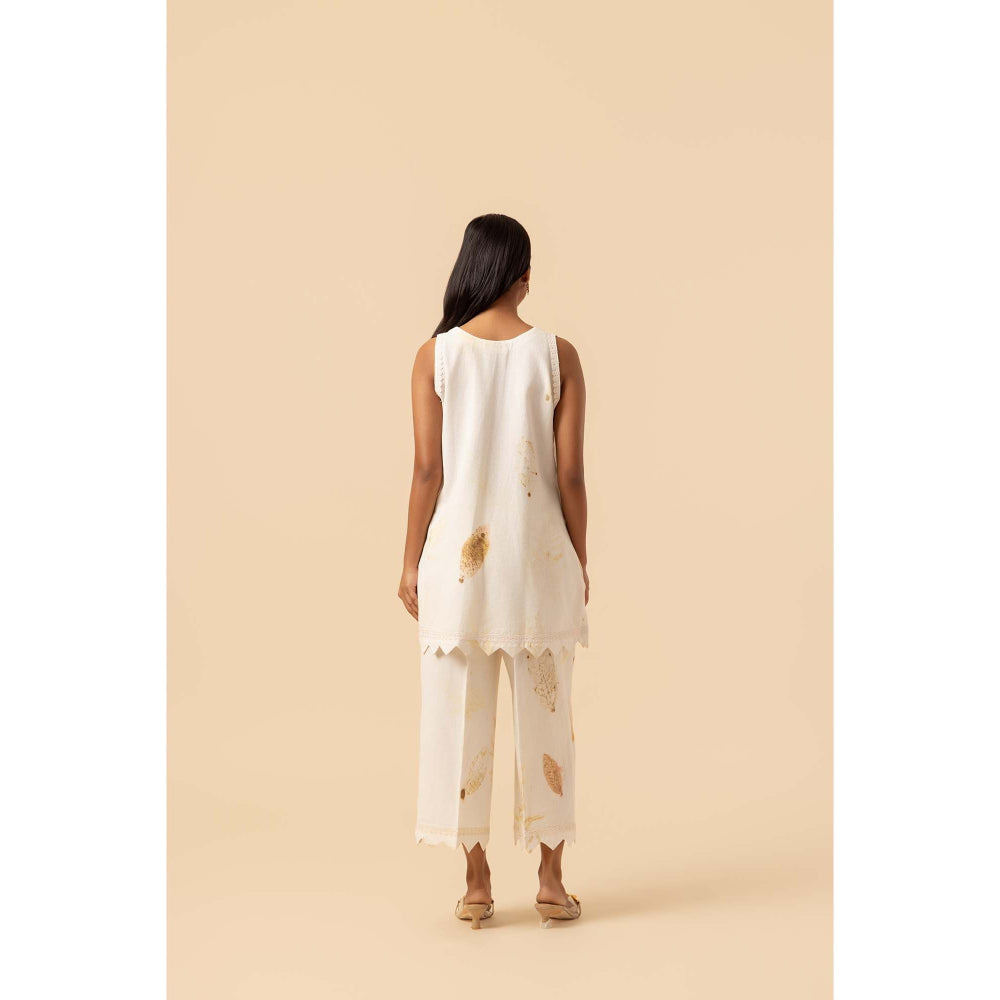 Naseebo Ivory Orchard Hemp Cotton Co-Ord Set