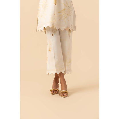 Naseebo Ivory Orchard Hemp Cotton Co-Ord Set
