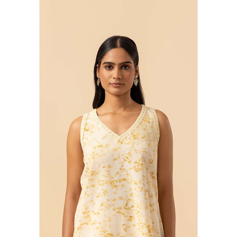 Naseebo Gold Ripple Hemp Cotton Co-Ord Set