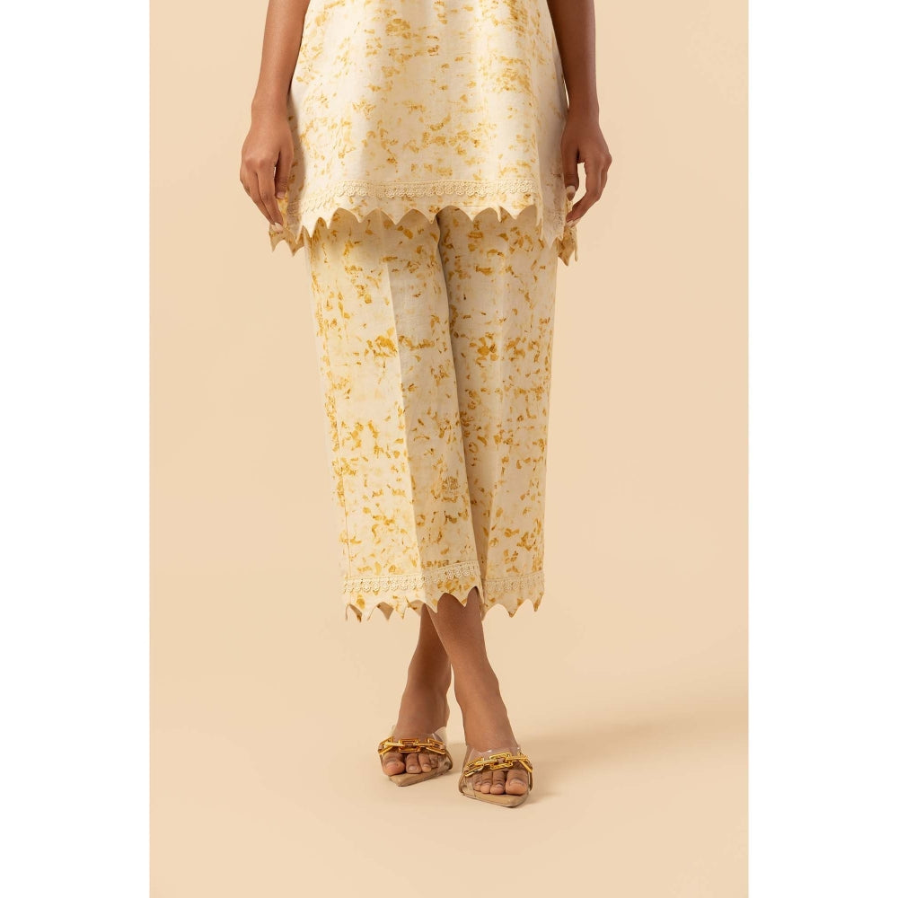 Naseebo Gold Ripple Hemp Cotton Co-Ord Set