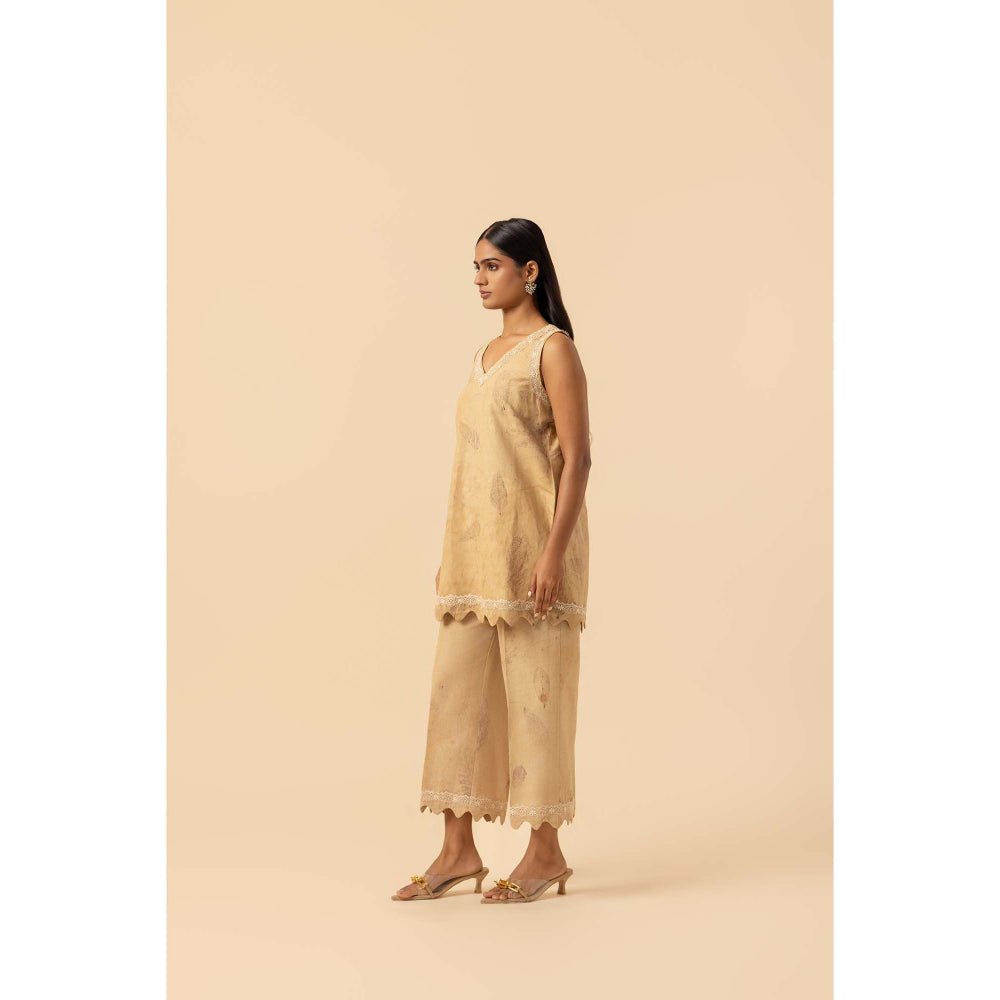 Naseebo Faded Foliage Hemp Cotton Co-Ord Set