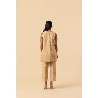 Naseebo Faded Foliage Hemp Cotton Co-Ord Set