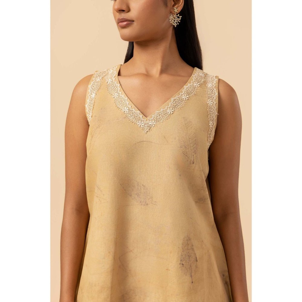 Naseebo Faded Foliage Hemp Cotton Co-Ord Set