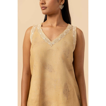 Naseebo Faded Foliage Hemp Cotton Co-Ord Set