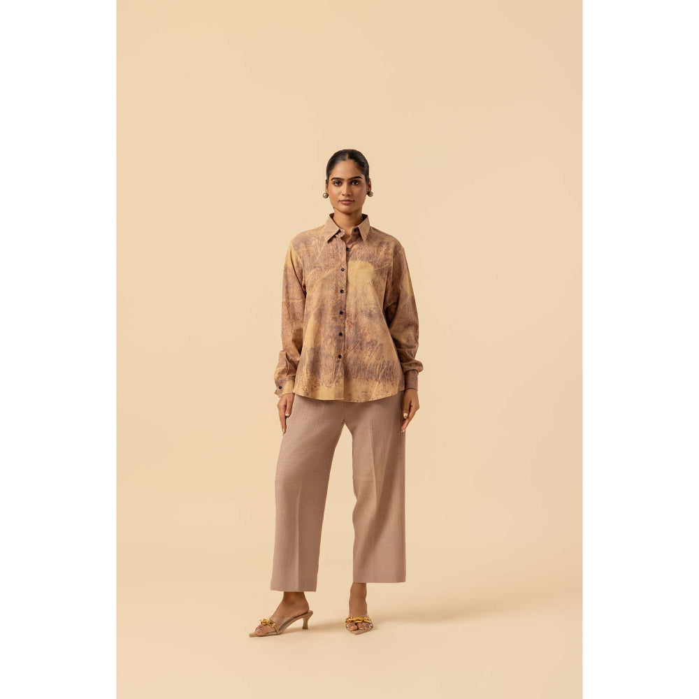 Naseebo Sand Bloom Cotton Co-Ord Set