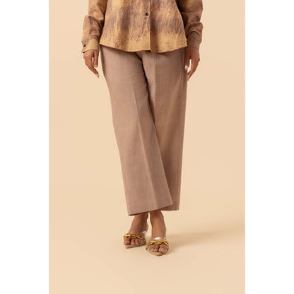 Naseebo Sand Bloom Cotton Co-Ord Set