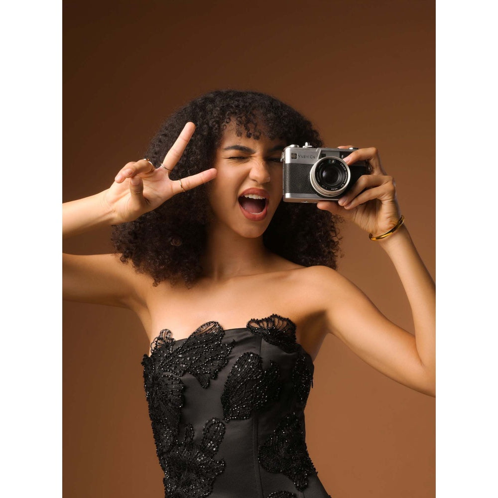 Natalia Livingston Black Audrey Valarie Gown