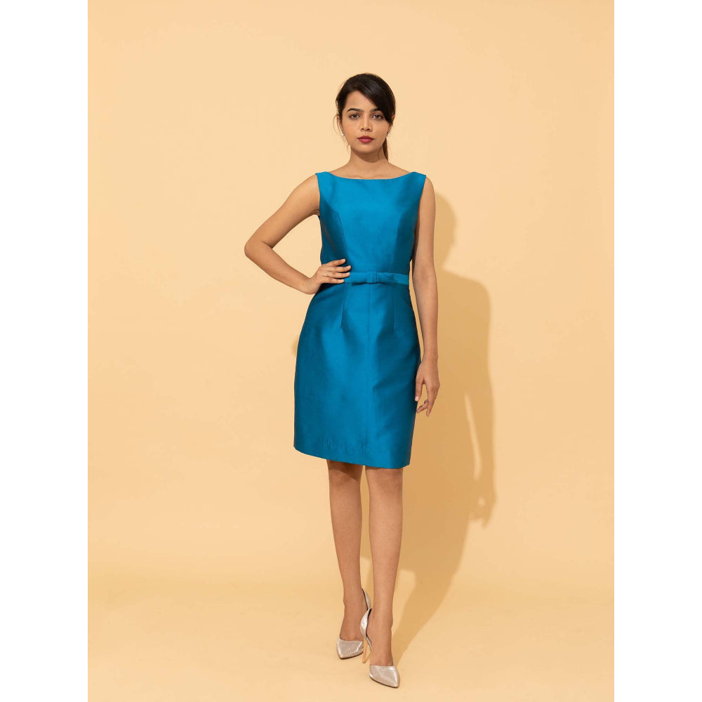 Natalia Livingston Aurora Blue Dress