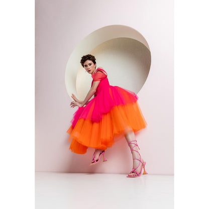 Natalia Livingston Thea Pink Fusion Dress