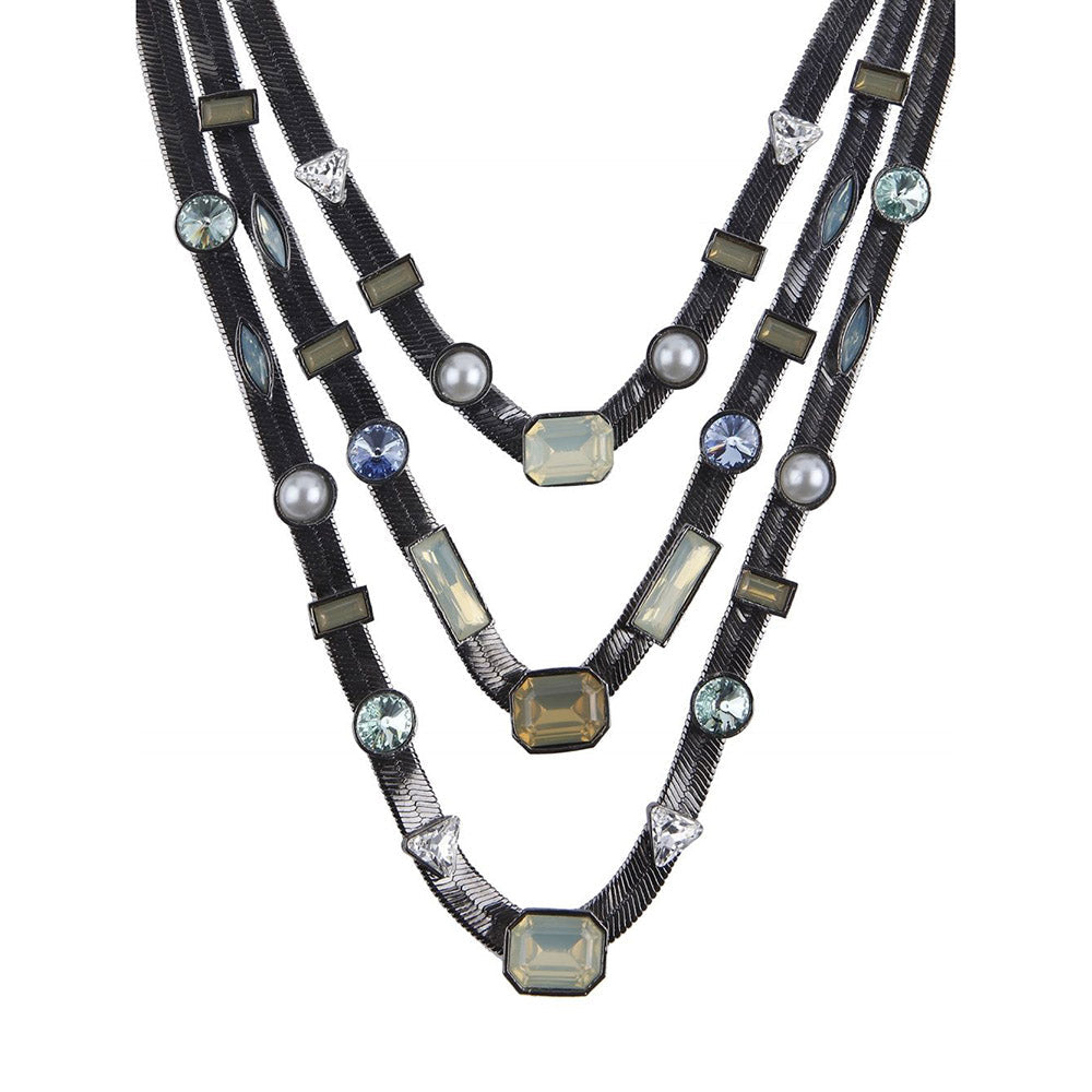 Valliyan Three Layer Candy Necklace