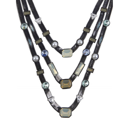 Valliyan Three Layer Candy Necklace