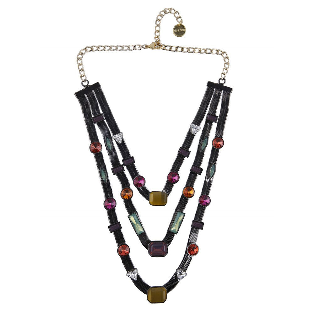 Valliyan Three Layer Candy Necklace