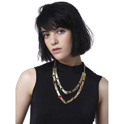 Valliyan Two Layer Candy Necklace