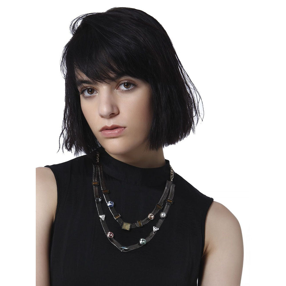 Valliyan Two Layer Candy Necklace