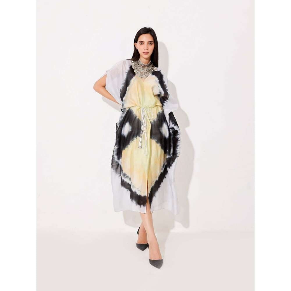 Neelu Sethi Tye & Dye Kaftan