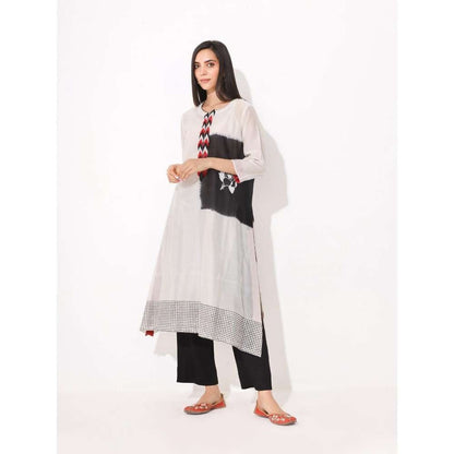 Neelu Sethi Block Printing Kurta With Pant (Set of 2)