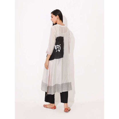 Neelu Sethi Block Printing Kurta With Pant (Set of 2)