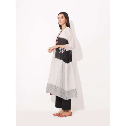 Neelu Sethi Block Printing Kurta With Pant (Set of 2)