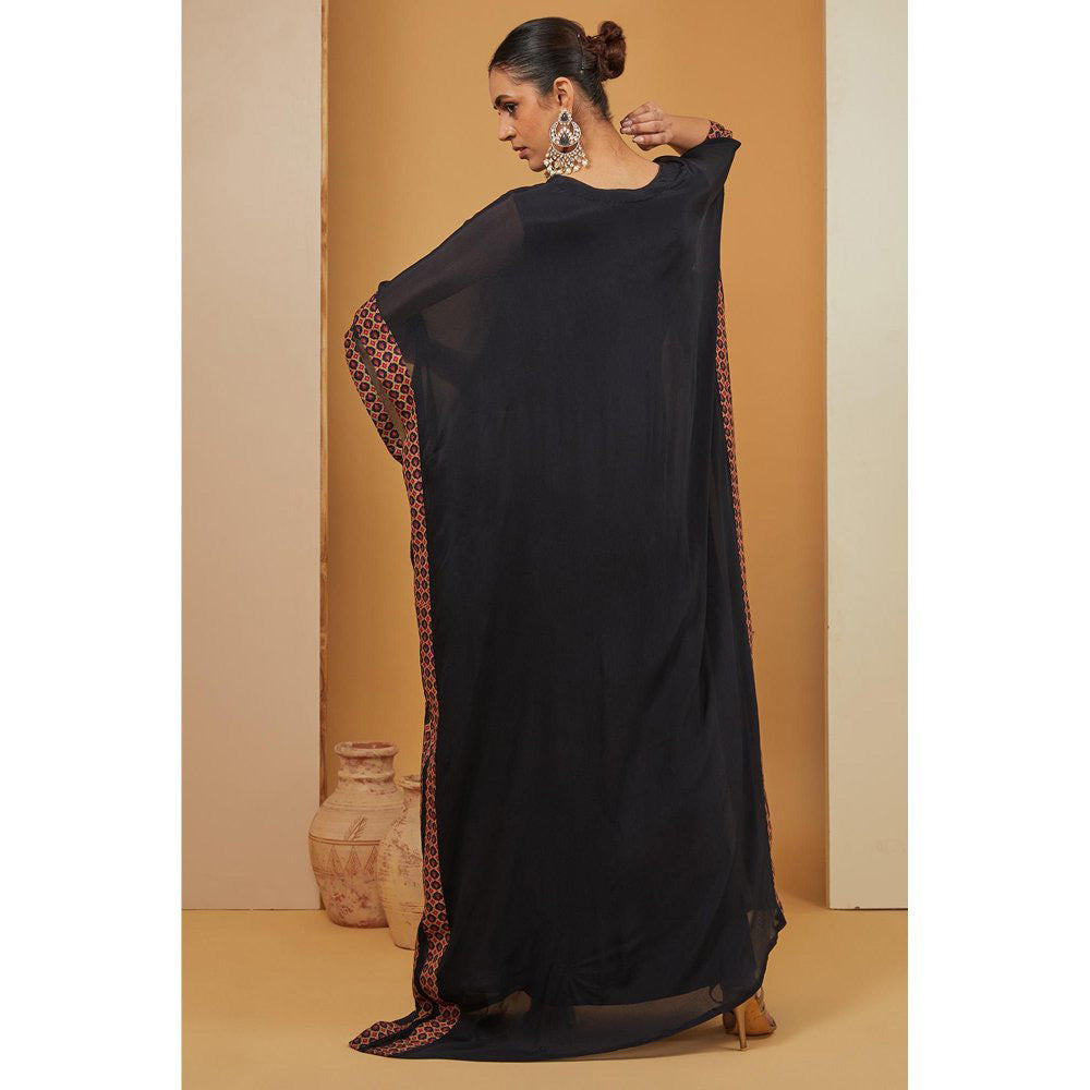 Neha Khullar Black Kaftan Dress