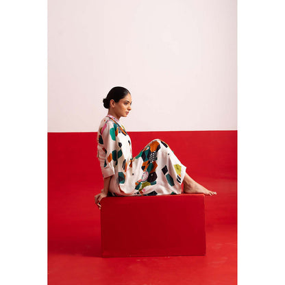 NEHER Mosa White Co-Ord Set