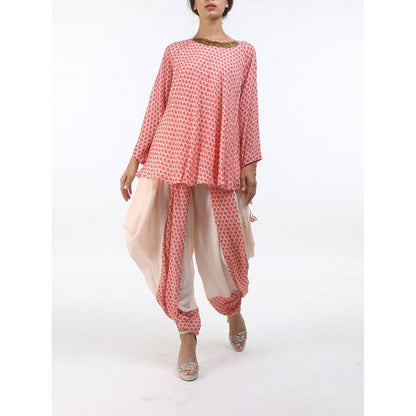 Nikasha Bloom Salmon Crepe Salwar Suit