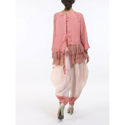 Nikasha Bloom Salmon Crepe Salwar Suit