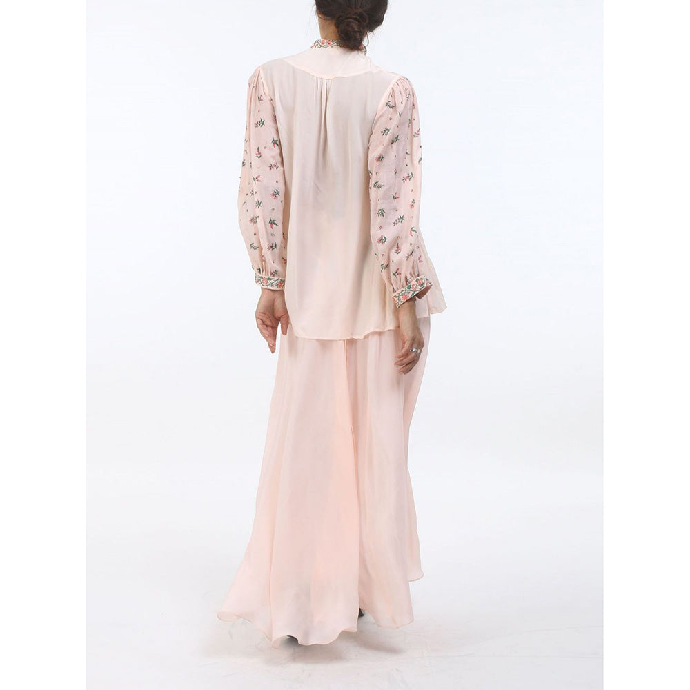 Nikasha Bloom Salmon Pink Bouquet Top