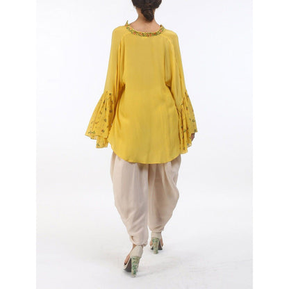 Nikasha Bloom Pitambari Yellow Top