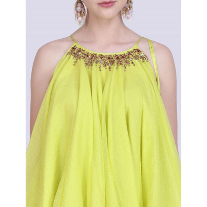 Nikasha Rani Green Kota Dorai Lehenga