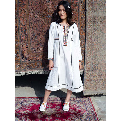 Nikasha Bulbul Hand Embroidered Dress