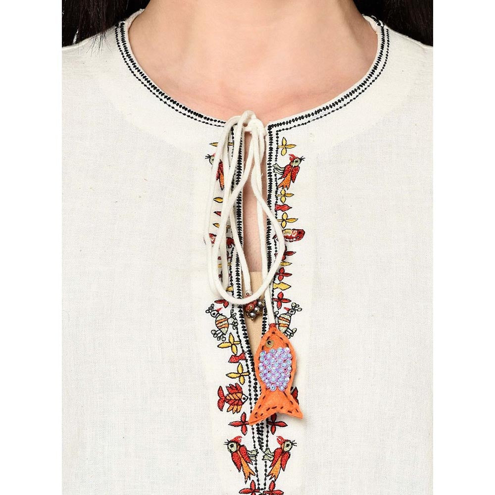 Nikasha Bulbul Top With Apple Cut Hem