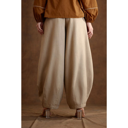 Nikasha Fawn Baggy Pant