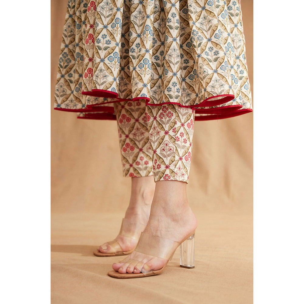 Nikasha Bespoke Mughal Print Co-Ord (Set of 2)