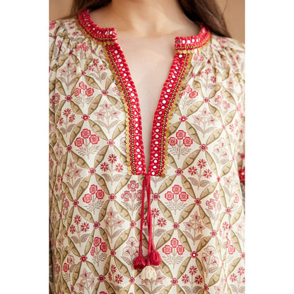 Nikasha Bespoke Mughal Print Co-Ord (Set of 2)