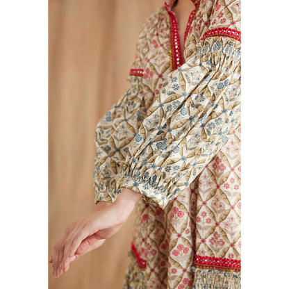 Nikasha Bespoke Mughal Print Co-Ord (Set of 2)
