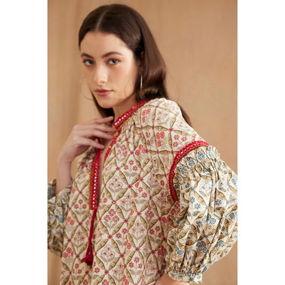 Nikasha Bespoke Mughal Print Co-Ord (Set of 2)