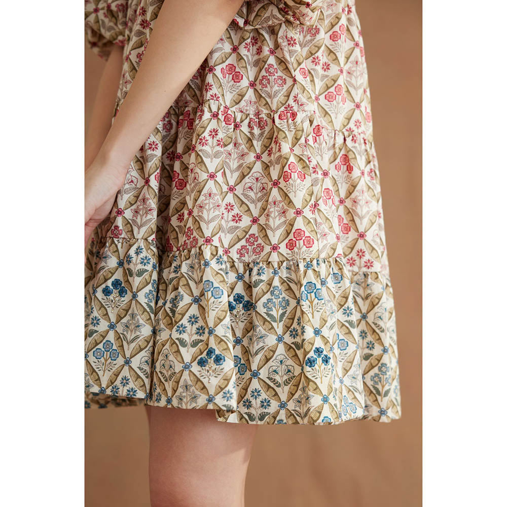 Nikasha Bespoke Hand Embellished Tier Dress