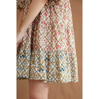 Nikasha Bespoke Hand Embellished Tier Dress