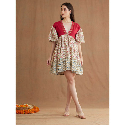 Nikasha Bespoke Hand Embellished Tier Dress