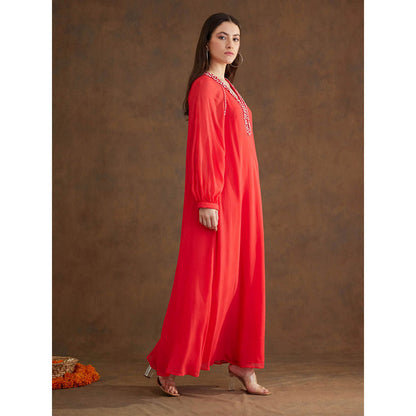 Nikasha Red Maxi Dress