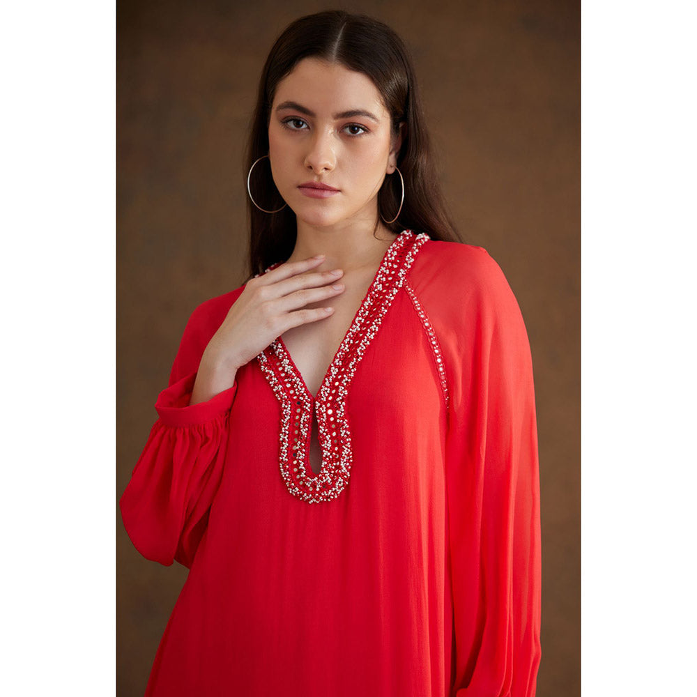 Nikasha Red Maxi Dress