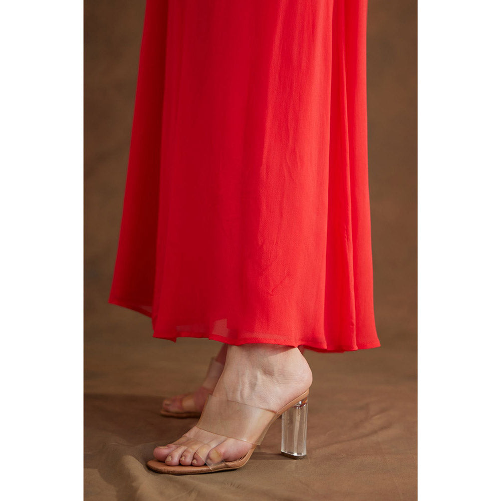 Nikasha Red Maxi Dress