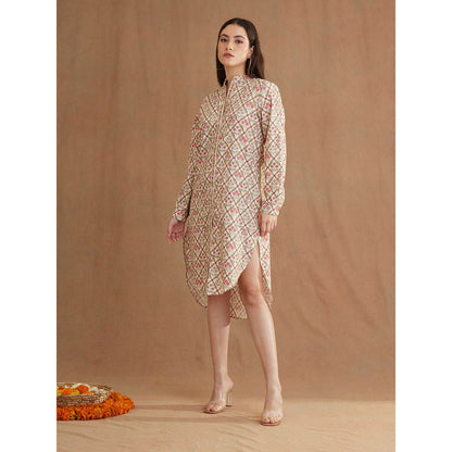 Nikasha Bespoke Hi-Low Shirt Dress