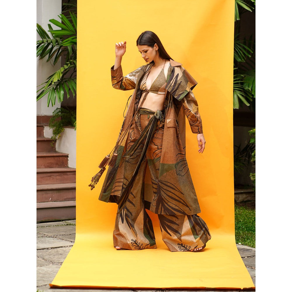 Nikita Mhaisalkar Tropical Brown Cape Trench