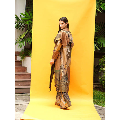 Nikita Mhaisalkar Tropical Brown Cape Trench