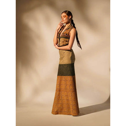 Nikita Mhaisalkar Schiffli Skirt