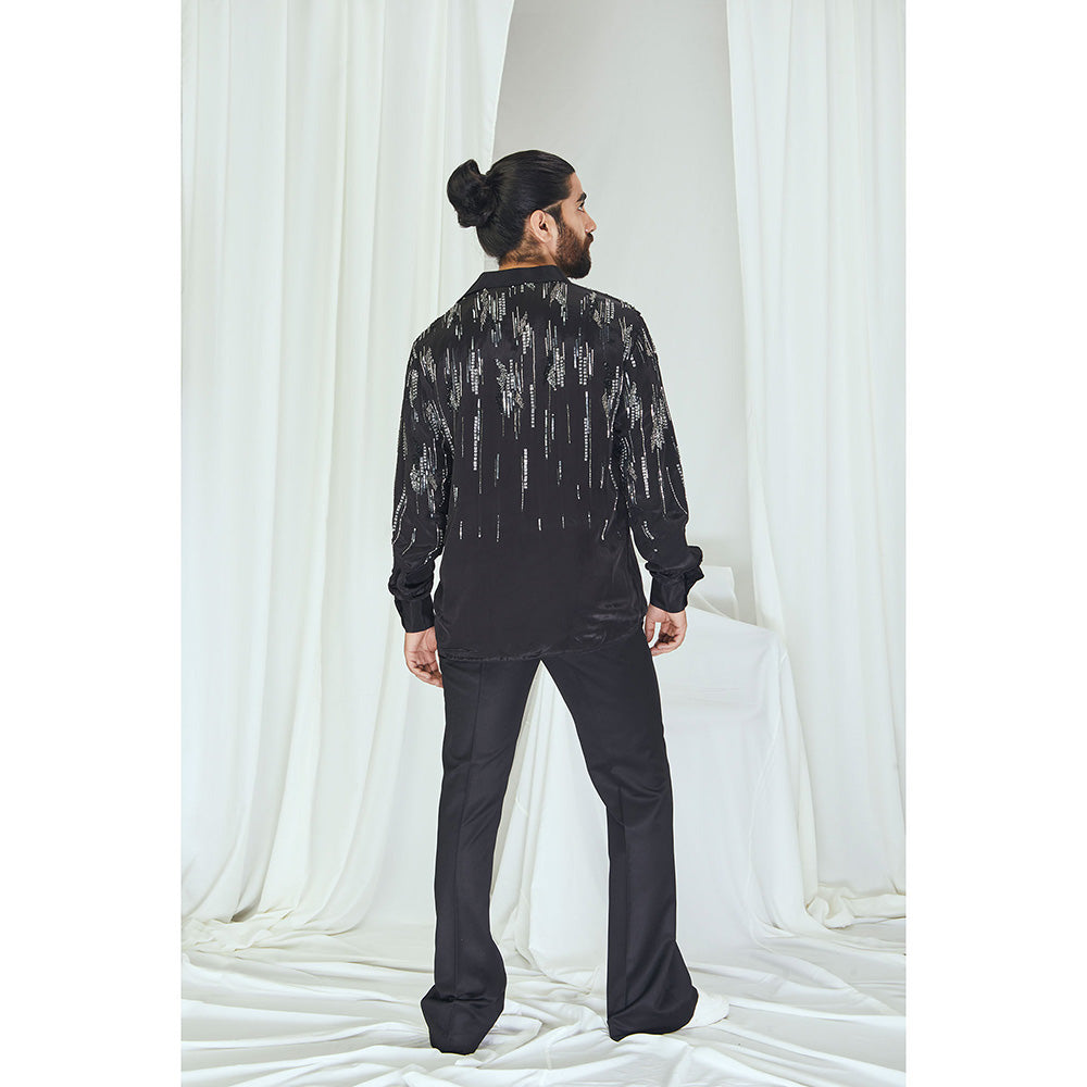 Nirmooha Carbon Suiting Flared Pant